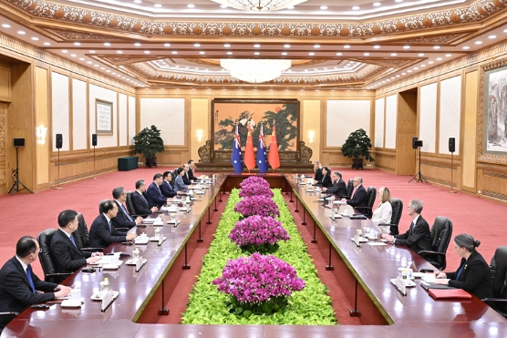 习近平会见澳大利亚总理阿尔巴尼斯2 习近平会见澳大利亚总理阿尔巴尼斯2